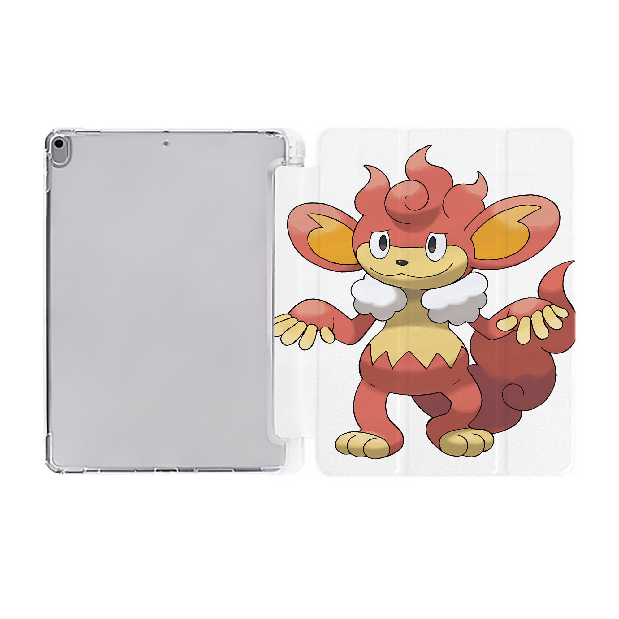 （画像用） ポケットモンスター Pokémon IPad ケース ペン収納付き 三つ折りスタンド PUレザー×シリコン 対応機種9.5/10.5/10.9インチ
